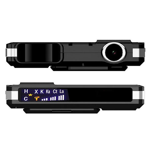 2-in-1 1080P Touch Screen Radar Detector G-Sensor Car DVR with 170 Degree Over-Speed Alarm Multi-Languages Flow Radar Dash Cam